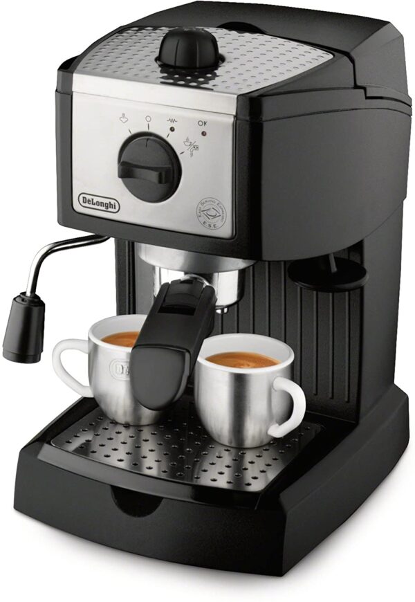 DeLonghi EC155 15 Bar Espresso and Cappuccino Coffee Machine